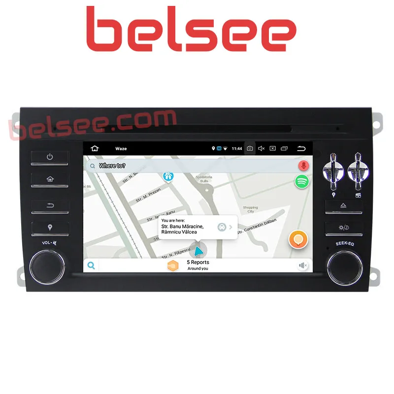 Best Belsee Octa Core Android 9.0 Multimedia Head Unit Radio DVD Player for Porsche Cayenne 2003 2004 2005 2006 2007 2008 2009 2010 3
