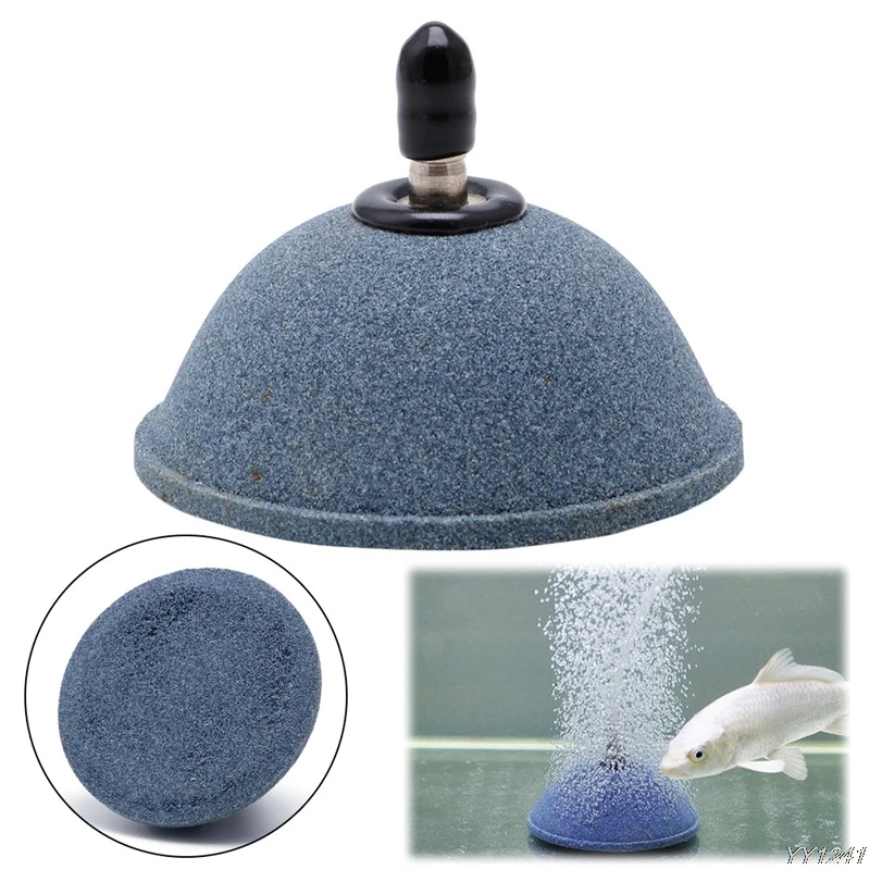 

New Aquarium Air Stone Bubble Aerator Fish Tank Pump Hydroponic Oxygen Plate 6cm