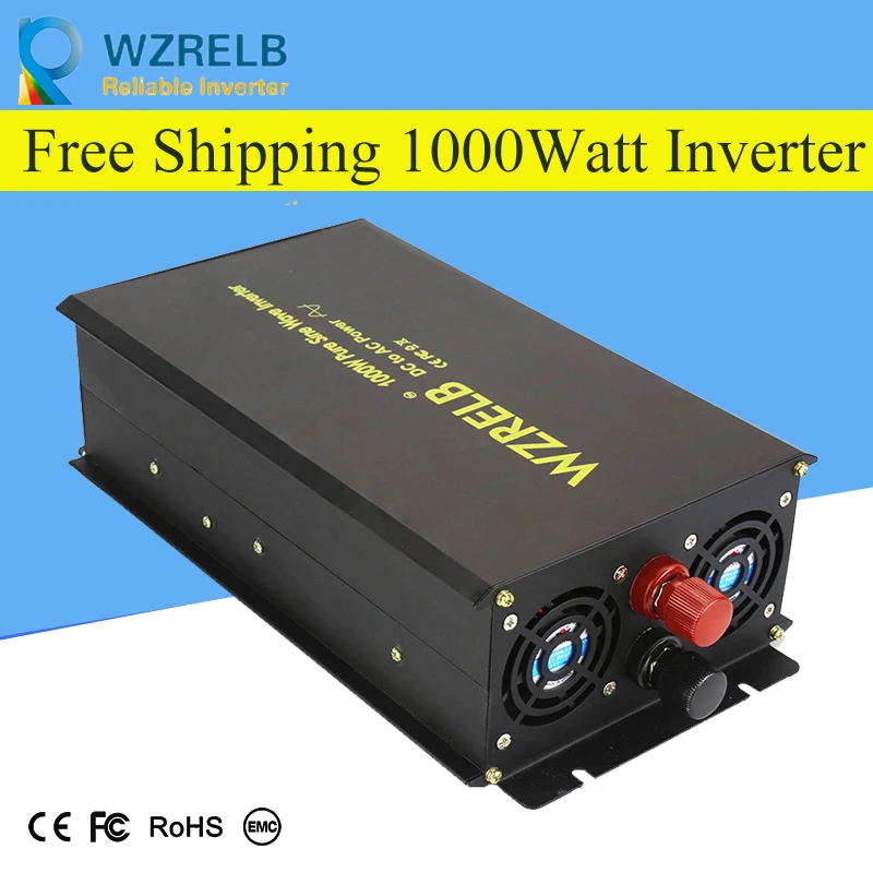 

Reliable Auto Modified Sine Wave Voltage Continuous Power 1000w Transformer Solar Power Inverter Converter