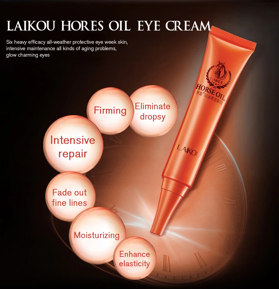 Eye Cream for Dark Circles, Wrinkles, Puffiness, Crow's Feet, Fine