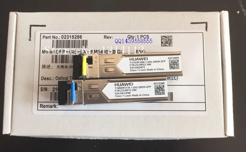 

[SAA] 20 km original BiDi Bidirectional singlemode single fiber module SFP optical module --5PCS/LOT