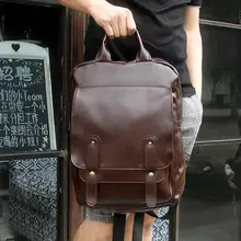 ETN сумка 040816 горячая распродажа мужской рюкзак из искусственной кожи Мужская винтажная дорожная сумка