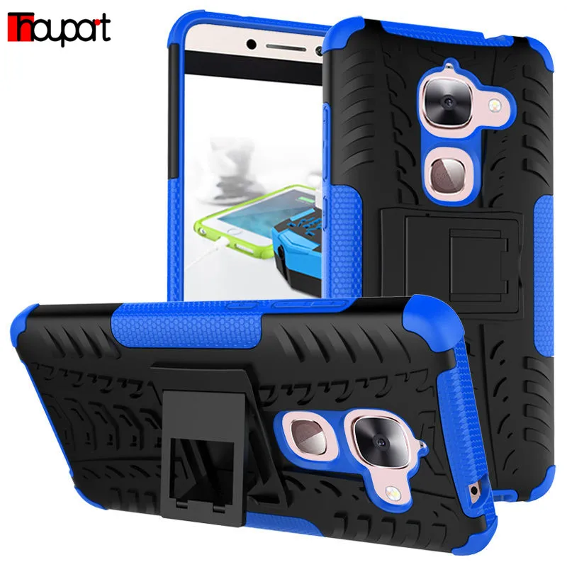 

Thouport Case For LeEco Le Max 2 X820 Kickstand Hybrid ShockProof Silicone + PC Phone Cover Hard Cases For LeTV Le Eco Max2 5.7"