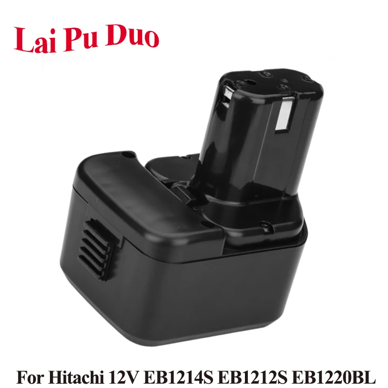 

12V 2000mAh 2.0Ah Rechargeable Battery For Hitachi EB1220BL EB1214S EB1212S EB1214L EB1230 DS12DVF3 WR12DMR CD4D DH15DV C5D