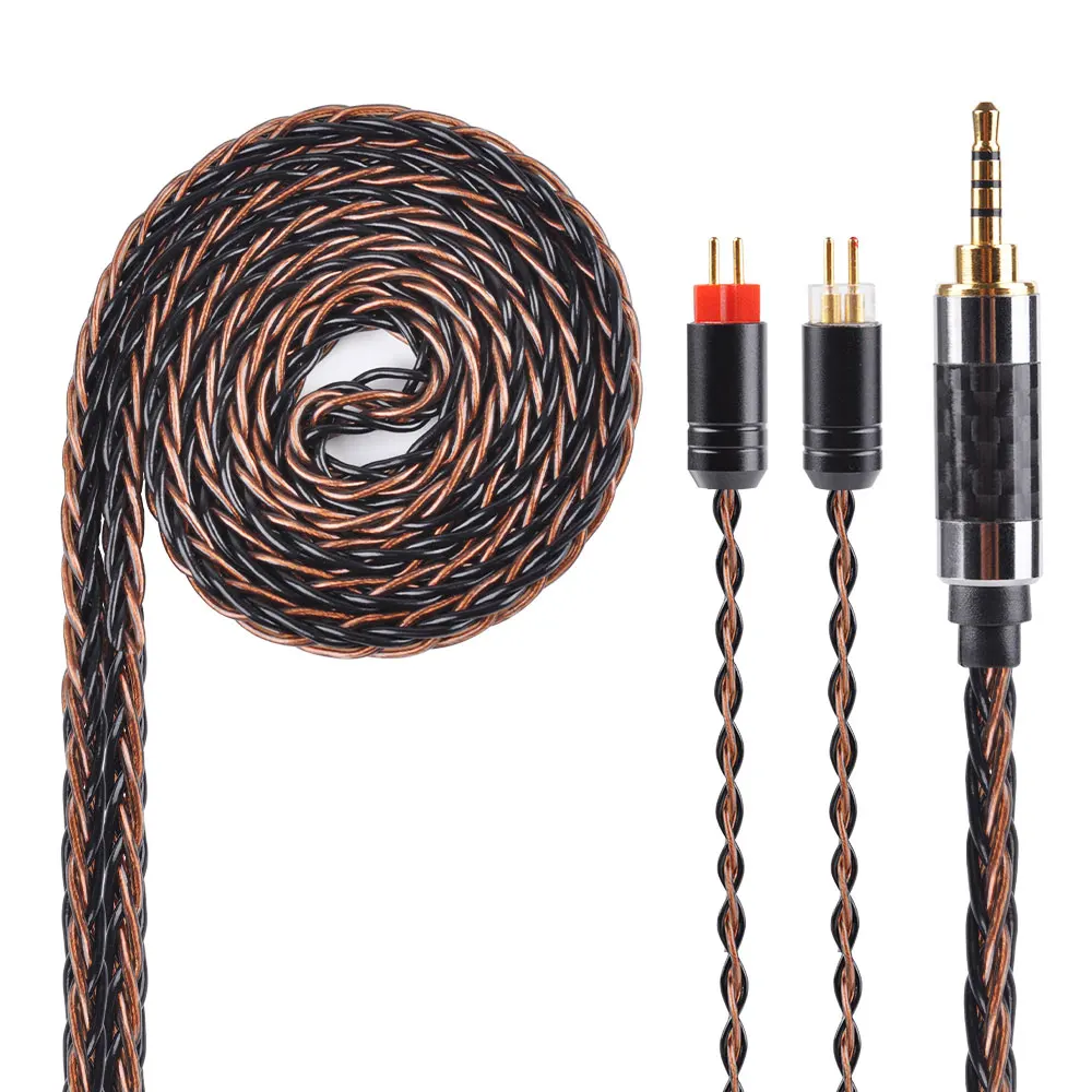 Yinyoo 8 Core Silver Plated Cable 2.5/3.5/4.4mm Balanced ...