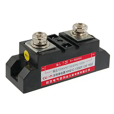

High quality  DC to AC Single Phase Solid State Relay SSR 150A 3-32V DC 1200V AC