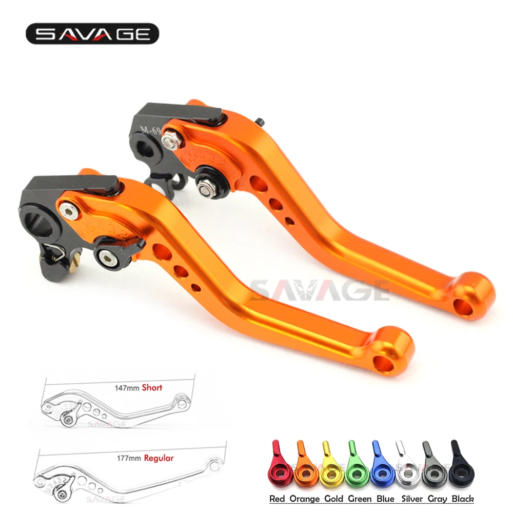 

Short/Long Brake Clutch Levers For KTM 990/950/640 Adventure, 640 LC4 Adventure Motorcycle Accessories Adjustable CNC