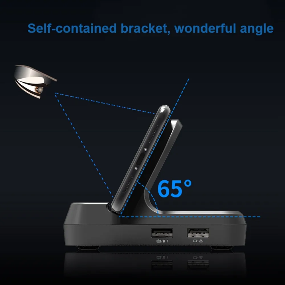 NEX Keyboard Mouse Converter Station Bluetooth Adapter Dock Gamepad for Android Mobile PUBG Game Ho