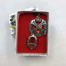 Moda jóias colar katekyo hitman renascer sawada tsunayoshi anime cosplay chaveiro vongola para homens feminino crianças presente