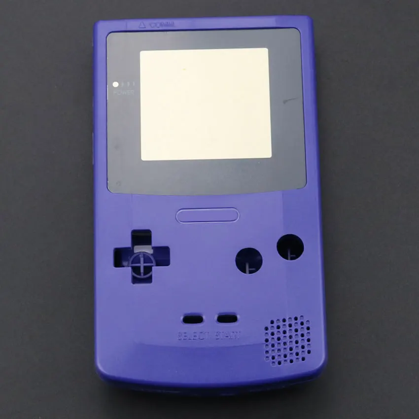 Юси Ограниченная серия корпус оболочка Крышка для nintendo для GameBoy цветная консоль GBC Чехол пакет - Цвет: Purple