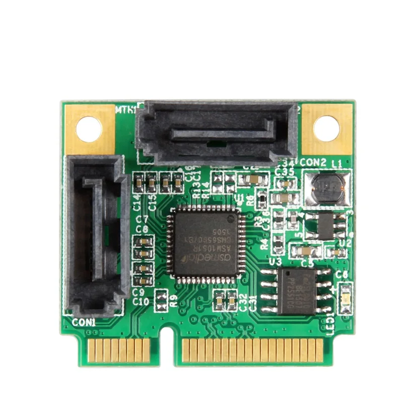 Mini PCI-Express для SATA 3,0 Поддержка 6 ГБ/сек. 2x Внутренний порт RAID контроллер платы