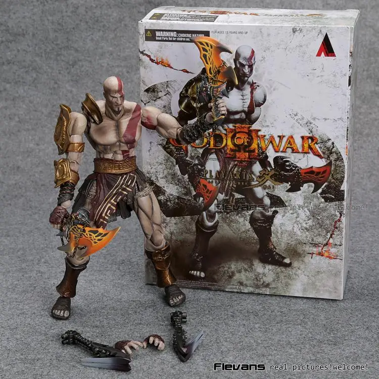 

SQUARE ENIX Play Arts KAI God of War Kratos PVC Action Figure Collectible Model Toy 22cm