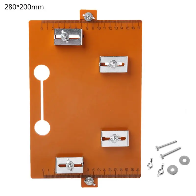 

Electric Circular Saw Cutting Machine Guide Foot Ruler Conference Board Rail Plate Adjustable DIY Woodworking Tool AluminumAlloy
