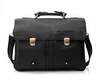 FANCODI Genuine Leather Briefcase men Business Bag Men Briefcase Leather 15