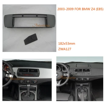 

Car Radio Face Fascia Plate Panel Frame Auto radio fascia installation for BMW Z4 (E85) 2003-2009 Stereo Fascia 11-127