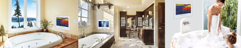 19smart blackwhite bathroom tv rated ip66 waterproof with built in wi fi smart tv technology the waterproof smart tv provides a high resolution picture - Bathroom Tv 19smart blackwhite bathroom tv rated ip66 waterproof with built in wi fi smart tv technology the waterproof smart tv provides a high resolution picture - Bathroom Tv