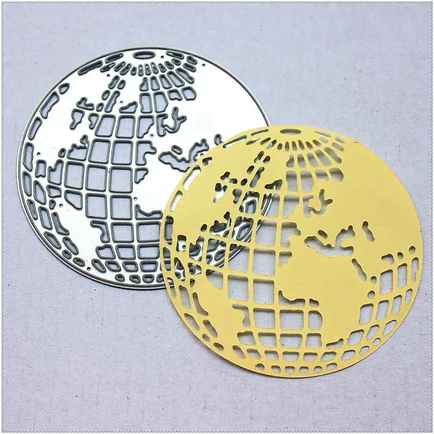 

PANFELOU Metal craft Earth science paper die cutting dies for Scrapbooking/DIY Valentine's day wedding New year cards