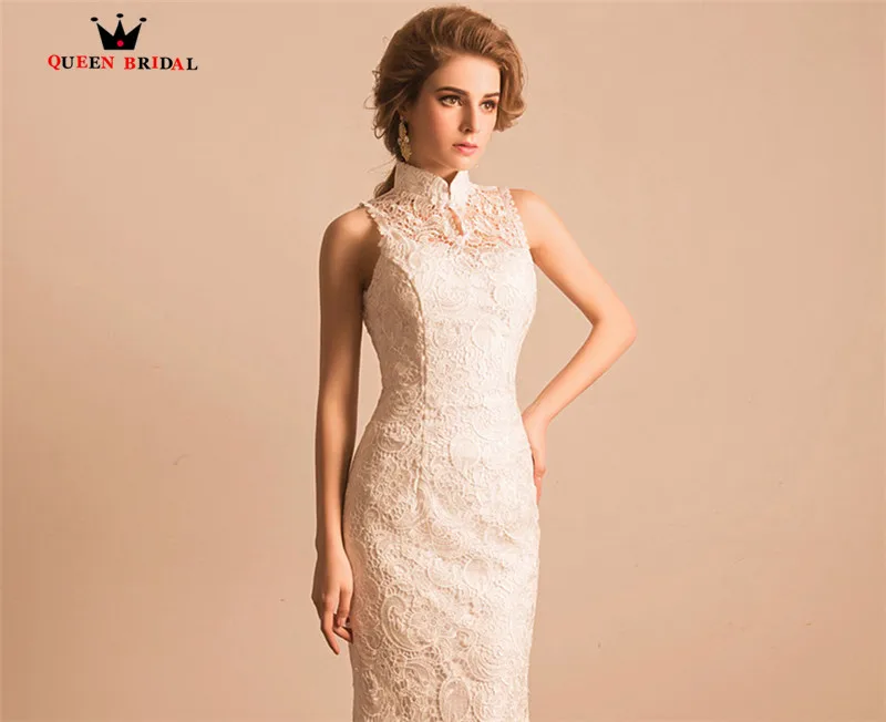 QUEEN BRIDAL Evening Dresses Mermaid High Neck Lace Sexy Long Formal Party Prom Dress Evening Gowns 2018 Vestido De Festa JW73M QUEEN BRIDAL Evening Dresses Mermaid High Neck Lace Sexy Long Formal Party Prom Dress Evening Gowns 2018 Vestido De Festa JW73M