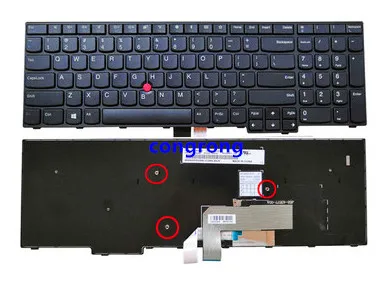 

Laptop US English Keyboard for Lenovo Thinkpad E570 E575 E570C