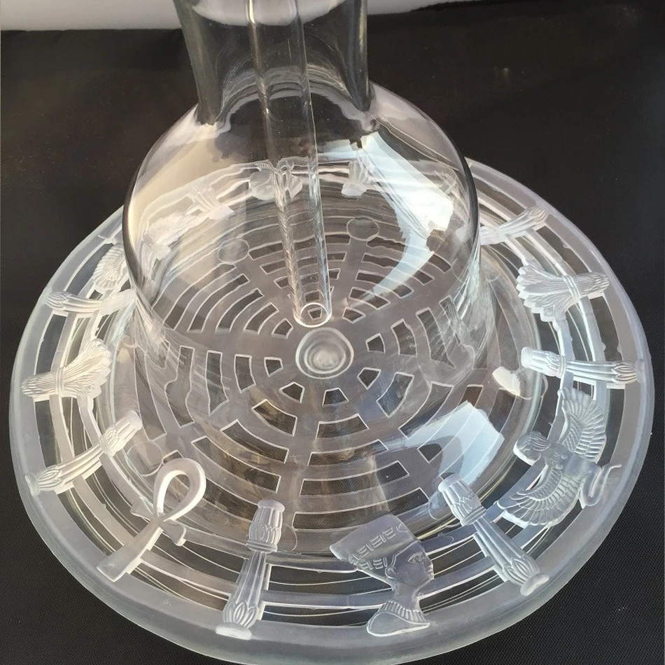 16 см кальян полые цветок стеклянная бутылка дно для защиты куртка AliExpress продать