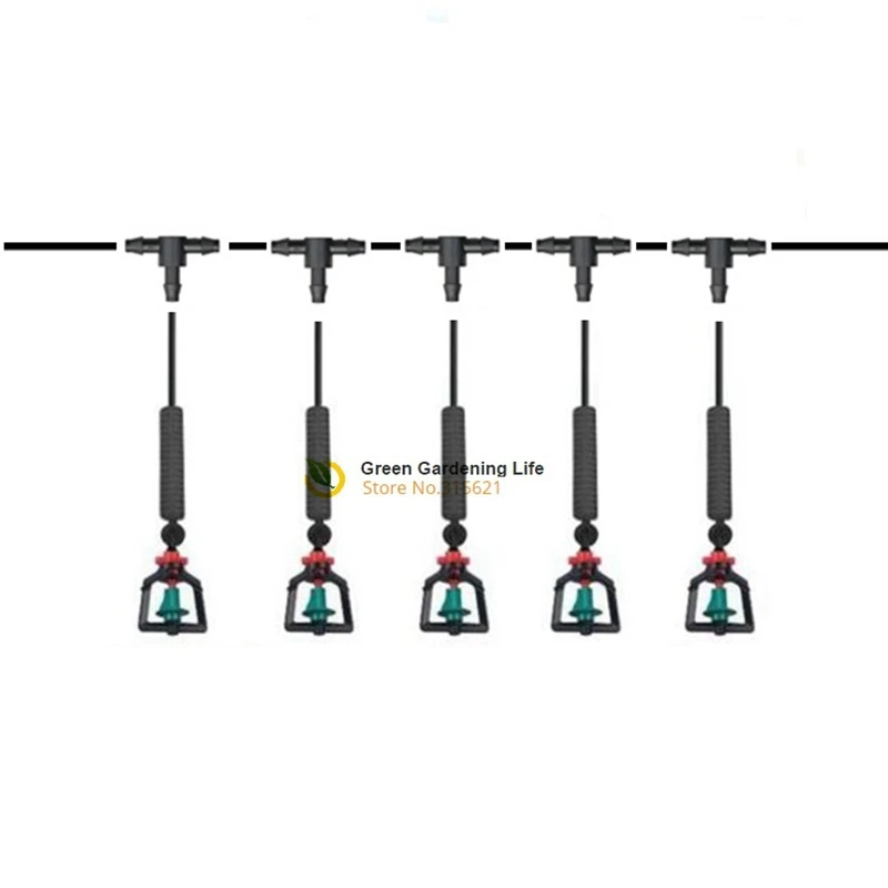 15 м 8/11 мм до 4/7 мм насос работающий на постоянном токе от полива и орошения Системы висит дождевание комплект с 8 Комплекты поворотный распылителя сопло спринклера