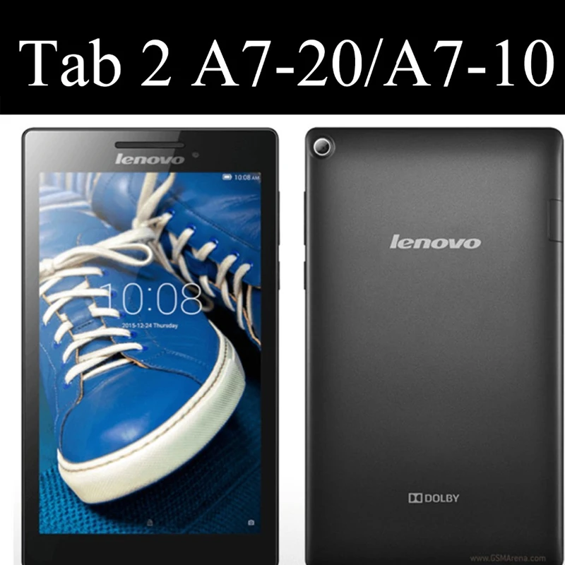 Ультра тонкий кожаный чехол для планшета Lenovo Tab 2 A7 10 10F 20 20F Tab2 Чехол книжка стиль