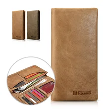 XOOMZ Shenzhou Series Case for IPhone 7 7 Plus Real Genuine Leather Wallet Case Cover for IPhone 5 6 4 6S Plus Leather Suit Bag