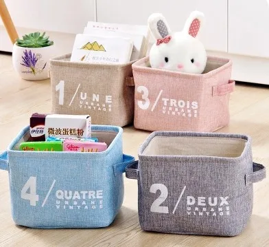 new laundry basket toy bucket storage clothes box Pattern Washing Clothes receive desktop box cloth art receive storage basket