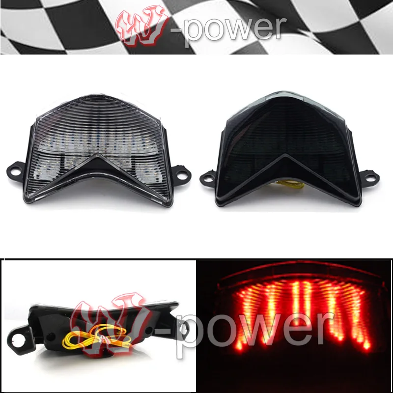 

Motorcycle Klug Integrated Led taillight taillight + Indicators Indicators for Kawasaki ZX-10R 2006-2007 Z750S / ZX-6R 2005-2006