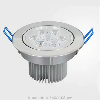 

(50PCS/Lot) 3 Years Warranty CE RoHS 7W LED Ceiling Light LED Down Lights Downlight COB Recessed Spotlight Bulb Thick Housing