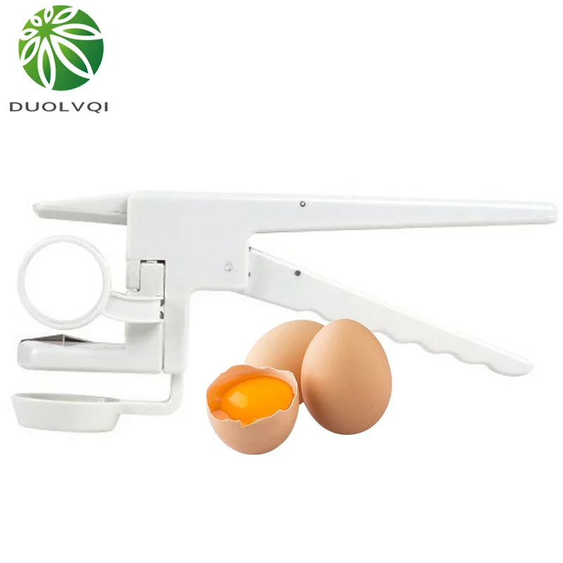 

Duolvqi Plastic Handheld Egg Cracker Separator Egg Cutter Dividers Slicer Kitchen Egg Tools Kitchen Accessories