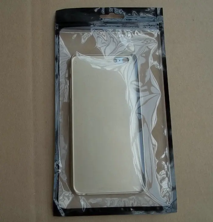 100 шт. 13*24 см двойной прозрачный пластиковый потребительская упаковка на молнии сумка для iphone5 5S 6s 6 7 8 plus samsung s5 s6 c7 чехлов для мобильных телефонов, упаковка