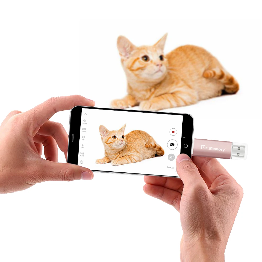 Флеш накопитель Dr.memory OTG USB 4 ГБ 8 16 32 64 флешка 128 Micro для телефонов Samsung Android|64gb pen drive|otg