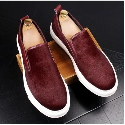 Новинка; scarpe uomo cuoio chaussures hommes en cuir; роскошные мужские лоферы; mannen schoenen - Цвет: 2