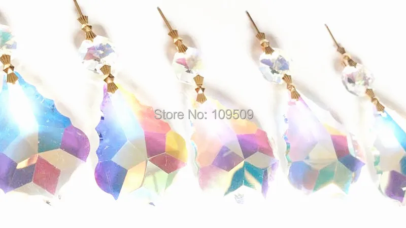 

30pc 38mm Chandelier Crystals French Cut Pendalogue Baroque Chandelier Crystal Prisms