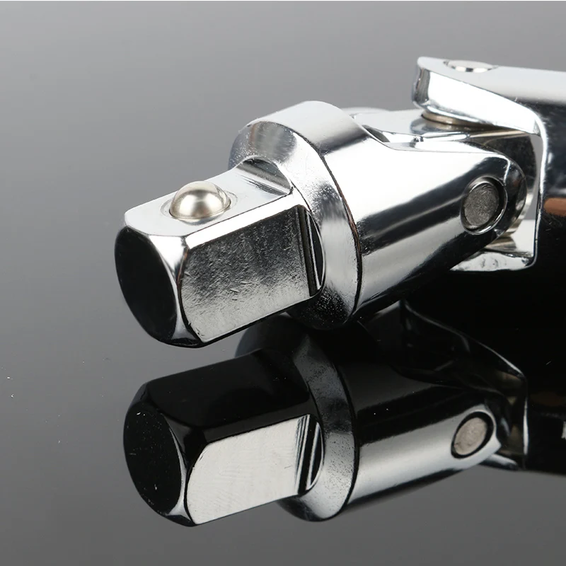 3pcs Impact Universal Joint Socket Set Swivel Hand Tools U-Joint 1/4-Inch 3/8-Inch 1/2-Inch Drive Set CR-V Socket Wrench Joint