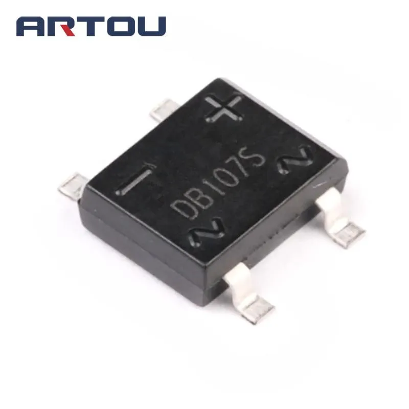 50PCS SMD DB107 DB107S 1A 1000V Single Phases Diode Rectifier Bridge-in ...