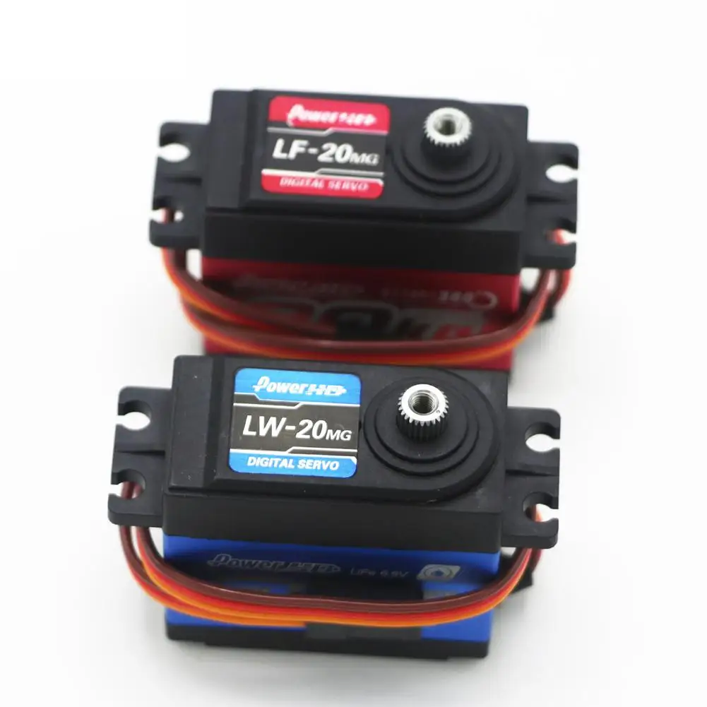 

LeadingStar Power HD LF-20MG LW-20MG 20KG Digital Servo HM Cars Aerial Robot Head RC Helicopter Boat Car Better Waterproof