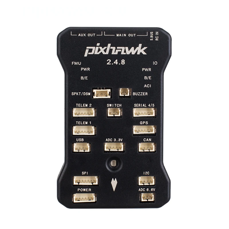 Контроллер полета Pixhawk PX4 PIX 2.4.8 32 Bit+ Телеметрия 433/915+ 8M gps+ Minim OSD+ PM+ переключатель безопасности+ зуммер+ PPM+ IEC