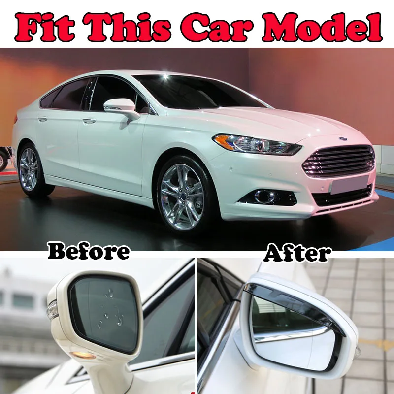 Подходит для Ford Fusion Mondeo 2013 2015 2016 2017 Kia Rio боковое крыло двери зеркало защита от