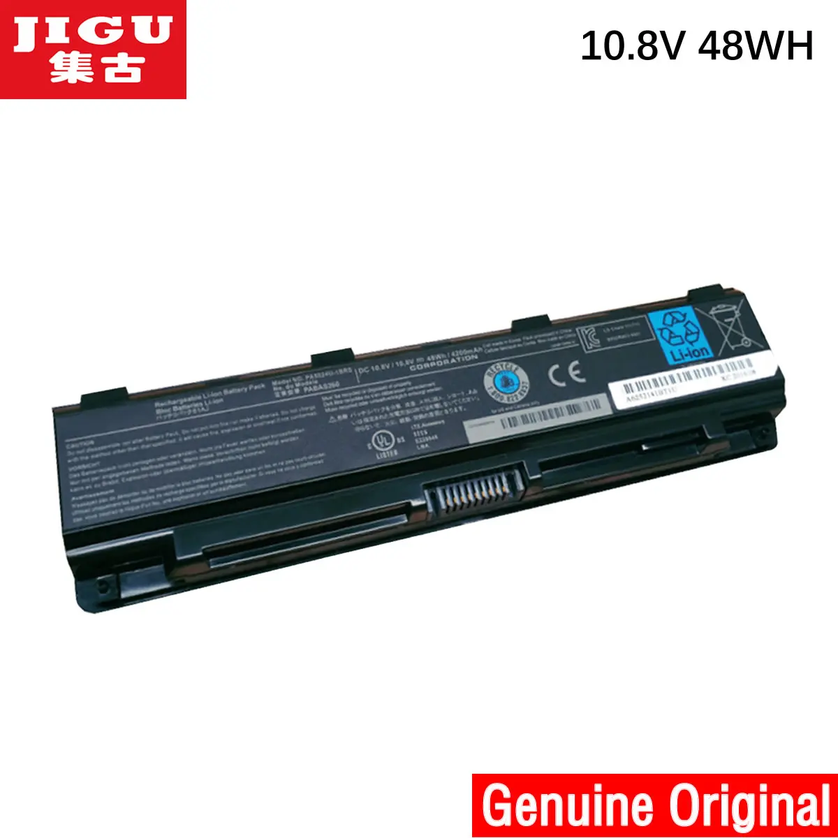 Оригинальный аккумулятор JIGU для ноутбука Toshiba 10 8 В 48WH PA5024U PABAS259 PABAS261 Satellite L850 Series