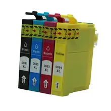 Cartouches d'encre 4PK T0691 T0692 T0693 T0694, compatibles avec Epson Stylus CX5000 CX6000 CX7000F CX7450 CX8400 CX9400 CX9400F