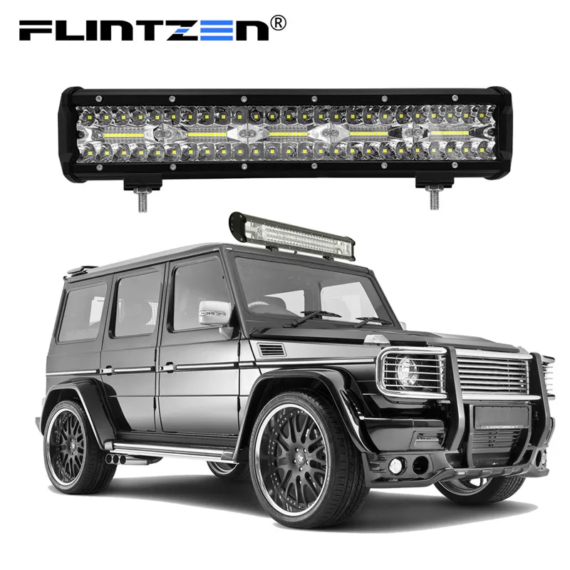 Светодиодные Автомобильные фары Flintzen 15 дюймов 300 Вт 100 шт. светодиодные для