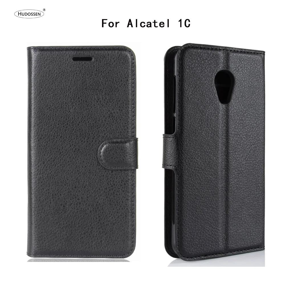 HUDOSSEN чехол для Alcatel 1C 5009A 5009D чехлы кошелек искусственная кожа защитная задняя