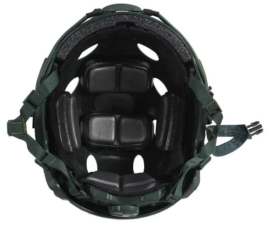 Тактический Быстрый Шлем Регулируемый ABS шлем с боковыми рельсами и NVG крепление