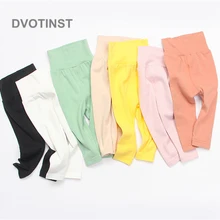 Dvotinst/Одежда для новорожденных девочек; Зимние Модные хлопковые колготки с высокой талией для малышей; гетры для малышей; детские брюки; колготки