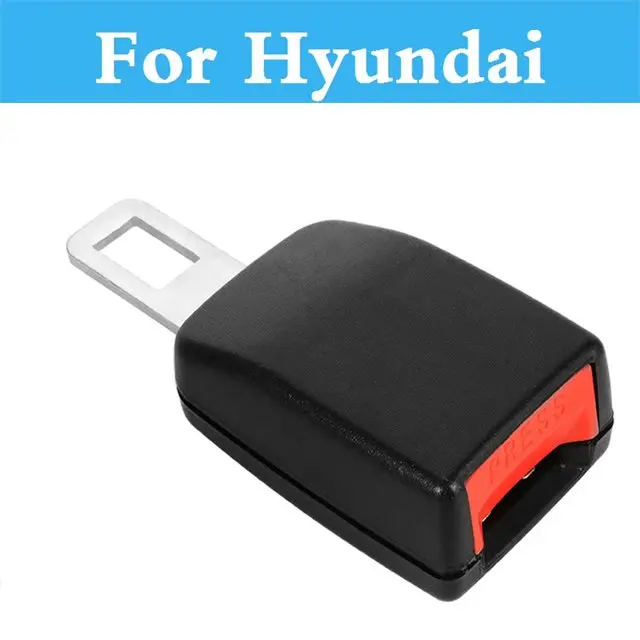 

New Black Car Van Safety Buckle Seat Belt Clip Extender Extension For Hyundai Getz Grandeur i10 i20 i30 i40 Maxcruz Veracruz XG
