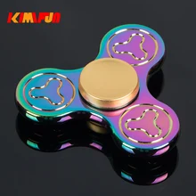 

Tri Fidget Hand Spinner Metal Triangle Torqbar Zinc Alloy Puzzle Finger Toy EDC Focus Fidget Spinner ADHD Austim Super Fast Toy