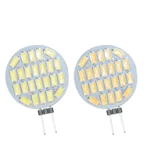 JYL 2 шт. яркие G4 3 ватт 24 SMD 5730 светодиодный ЛОДКА пятно света дома светодиодные лампы чистый белый/теплый белый 360LM