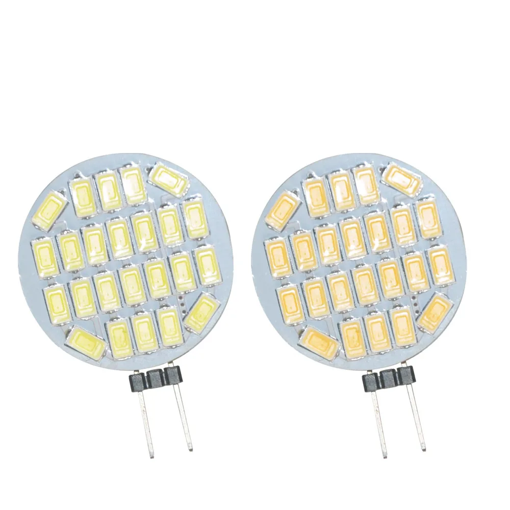 JYL 2 шт яркий G4 3 ватт 24 SMD 5730 светодиодный прожектор для лодки домашняя Лампа
